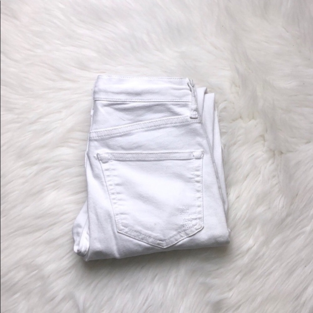 Top Shop white jeans - Picture 2 of 5